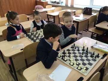 Для первоклассников состоялся шахматный турнир : Фото №