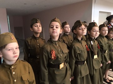 «Защитники Отечества» на городском смотре-конкурсе «Юный патриот» : Фото №