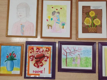 Результаты школьного этапа фестиваля рисунков «Все краски жизни, мама, для тебя» : Фото №