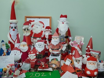Итоги конкурса поделок «Санта-Клаус своими руками» : Фото №