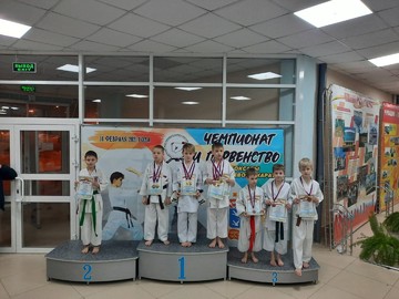 Юные каратисты #НОШ2 на Чемпионате города Чебоксары по всестилевому каратэ : Фото №