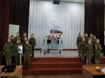 в #НОШ2 состоялся конкурс инсценированной военно-патриотической песни среди 4-ых классов : Фото №