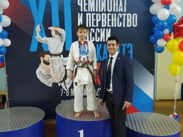 Успехи юных каратистов #НОШ2 на 12-ом Чемпионате России по каратэ WKC : Фото №