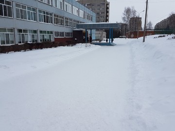 Уборка территории от снега и наледи 16.03.2021 г. : Фото №