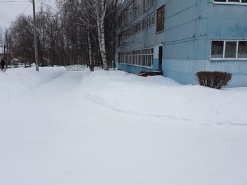 Уборка территории от снега и наледи 18.03.2021 г. : Фото №