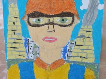 В #НОШ2 организована выставка рисунков «Охрана труда глазами детей» : Фото №