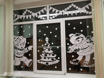 Новогодняя история на окнах #НОШ2 : Фото №