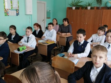 Открытый урок чувашского языка в 4 М классе : Фото №