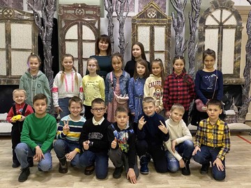 Второклассники посетили Чувашский театр кукол : Фото №