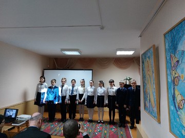 Ученики 4В класса #НОШ2 приняли участие в литературном вечере Петра Сялгузя : Фото №