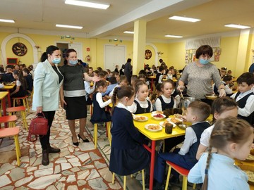 Родители школьников #НОШ2 могут узнать, чем кормят их детей в школьной столовой : Фото №