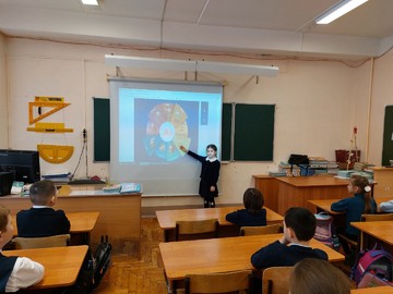 Урок будущего, посвященный Дню российской науки в 1В классе : Фото №