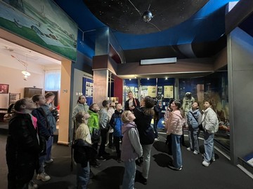 Урок мужества в Музее космонавтики в Шоршелах : Фото №