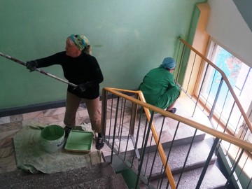 Завершаются работы по ремонту школы : Фото №