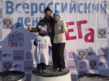 Представители от #НОШ2 на Всероссийском дне снега : Фото №