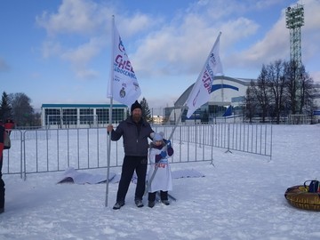 Представители от #НОШ2 на Всероссийском дне снега : Фото №
