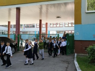 В школе прошла тренировочная эвакуация : Фото №
