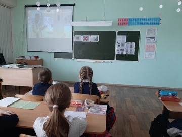 В 3П классе прошел урок технологии  «Язык чувашской вышивки» : Фото №